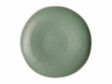 Assiette plate 270 mm chia - 3 coloris - boîte de 6 - olympia - beige - porcelaine x31,5mm