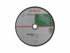 Bosch 2608603180 disque à tronçonner à moyeu plat standard for stone c 30 s bf 230 mm 22,23 mm 3,0 mm 2608603180
