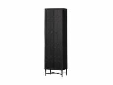 Cabinet haut - bois - noir - 210x60x40 - bequest BEQUEST Coloris Noir