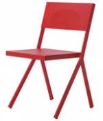 Chaise empilable Mia / Métal - Emu rouge en métal