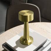 Designer nordique led lampe de table rechargeable chambre atmosphère veilleuse lumière luxe rétro bar lampe de table décoration lampe de table métal