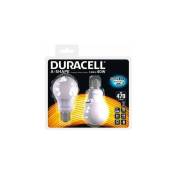 DURACELL - Lot de 2 ampoules standard Led E27 470lm