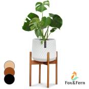 Fox&fern - Support de Pot de Fleur Interieur en Bois,
