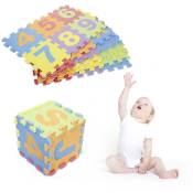 Hofuton Tapis de Puzzle pour Bébé - Tapis de Jeu Eva - Sans Substances Nocives - Imperméable - Tapis de Jeu pour Bébé et Enfant