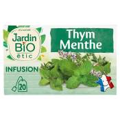 Infusion Thym Menthe - bio