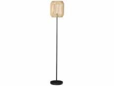 Lampadaire aspect cannage style cosy 40 w max. H.158