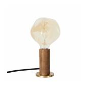 Lampe à poser en bois de noyer 12 x 26 cm Knuckle Voronoi - Tala