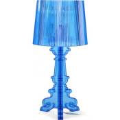 Lampe de Table - Petite Lampe de Salon Design - Bour Bleu clair - Acrylique, Plastique - Bleu clair