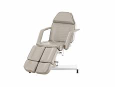 Lit de massage hydraulique split v2 - fauteuil de massage pour professionnel , gris