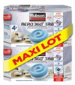 Maxi lot 4 recharges pour absorbeur d’humidité AERO 360° Tab Rubson
