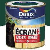 Peinture bois extérieur Ecran+ Bois Dulux Valentine satin vert basque RAL 6005 0 5L