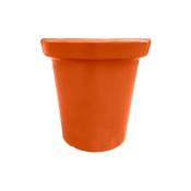Pot de fleurs rond xxl Delight 75l-Orange-60cm - Orange