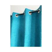 Rideau Turquoise Uni Phonique, Isolant, Thermique et