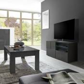 Azura Home Design - Meuble tv dama gris 121cm