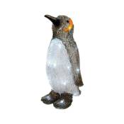 Figurine Pingouin Led Acrylique Exterieur 17x16x33cm