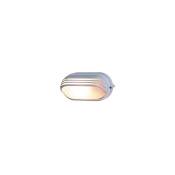 FP - Lampe ovale Aluminium blanc 60 w