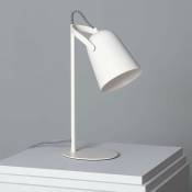 Lampe de Bureau Flex Métal Orfeo Blanc - Blanc