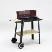 Landmann - Barbecue chariot 48x27 cm 00322 - avec tablette,
