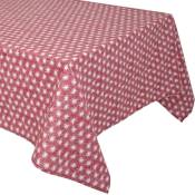 Nappe coton futon enduit téflon Carré 150x150 cm - Rouge