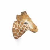 Patère Animal / Girafe - Bois sculpté main - Ferm