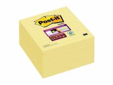Post-it super sticky xl lined canary yellow 675-ss6cy