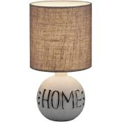 Reality - Lampe Esna Gris Home Cappucino 1x40W E14 - Gris