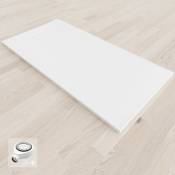 Saniverre - baya Receveur de douche extra-plat aspect pierre 80 x 160 cm Blanc - Blanc