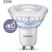 Spot LED Blanc Froid GU10 3W - Transparent - Philips