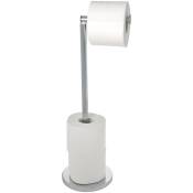 Valet wc Florence - Inox - 25,5 x 18 x 54 - Argent