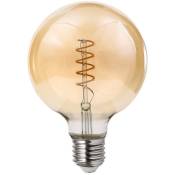 Arum Lighting - Ampoule led E27 G95 4W Ambrée Filament