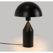 Barcelona Led - Lampe à poser en métal Cutt - E27 / Inspiration Atollo - Noir - Noir