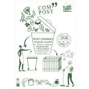 Cook Concept - Poubelle de cuisine à compost vintage