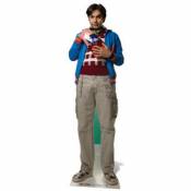 Figurine en carton Dr Raj Koothrappali - The Big Bang Theory - H175 cm