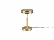 Franklin - lampe de table led - coloris laiton mat - hauteur 250 mm - largeur 140 mm