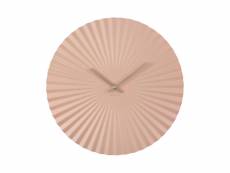 Horloge en métal sensu ø 40 cm rose pâle - karlsson