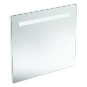 Ideal Standard - Miroir mural avec éclairage led intégré, lumière naturelle, 70x80cm (R0284BH)