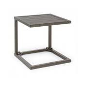 Iperbriko - Table basse d'extérieur en aluminium Caffè hilde YK14 40x40x h40 cm