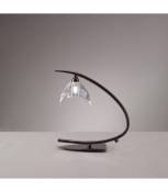 Lampe de Table Eclipse 1 Ampoule G9 Small, chrome noir