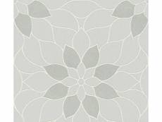 Papier peint fleurs gris - as-361721 - 53 cm x 10,05
