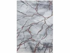 Pierre - tapis effet marbre - rose gold 080 x 150 cm NAXOS801503815BRONZE