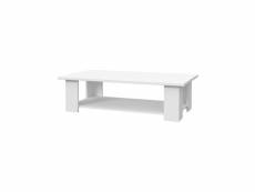 Pilvi table basse rectangulaire - blanc mat - l 110
