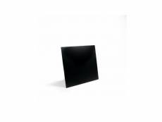 Plateau de table hpl noir 70 x 70 cm - matériel chr