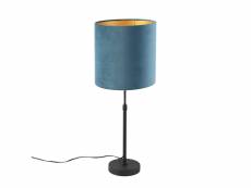 Qazqa led lampes de table parte - bleu - classique/antique - longueur 740mm