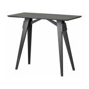 Table en chêne noir 42 x 90 cm Arco - Design House