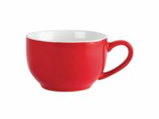 Tasse à café olympia rouge 228ml - vendus par 12