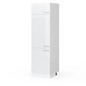 Vicco - Armoire réfrigerateur "R-Line" 60cm Blanc brillant