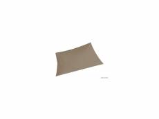 Voile d'ombrage rectangulaire 2x3m taupe