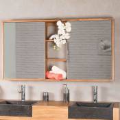 Wanda Collection - Miroir armoire de toilette 130 cm