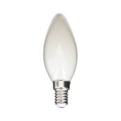 Xanlite - Ampoule à filament led flamme, culot E14, 4W cons. (40W eq.), lumière blanche neutre - RFV470FOCW