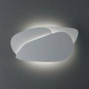 Applique Pedra LED / L 60 x H 32 cm - Carpyen blanc